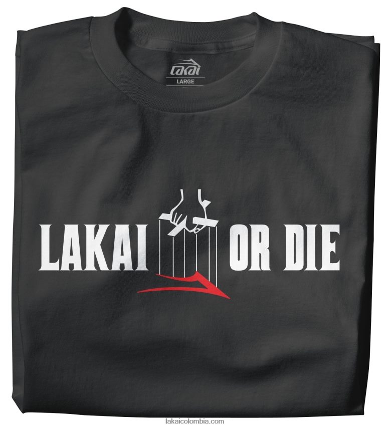 N0ZDT4326 negro camiseta mafioso Lakai