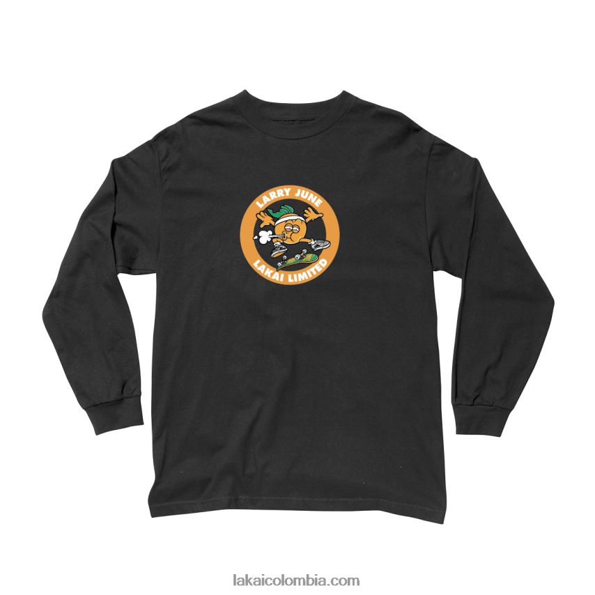 N0ZDT4328 negro larry junio skate club ls camiseta Lakai