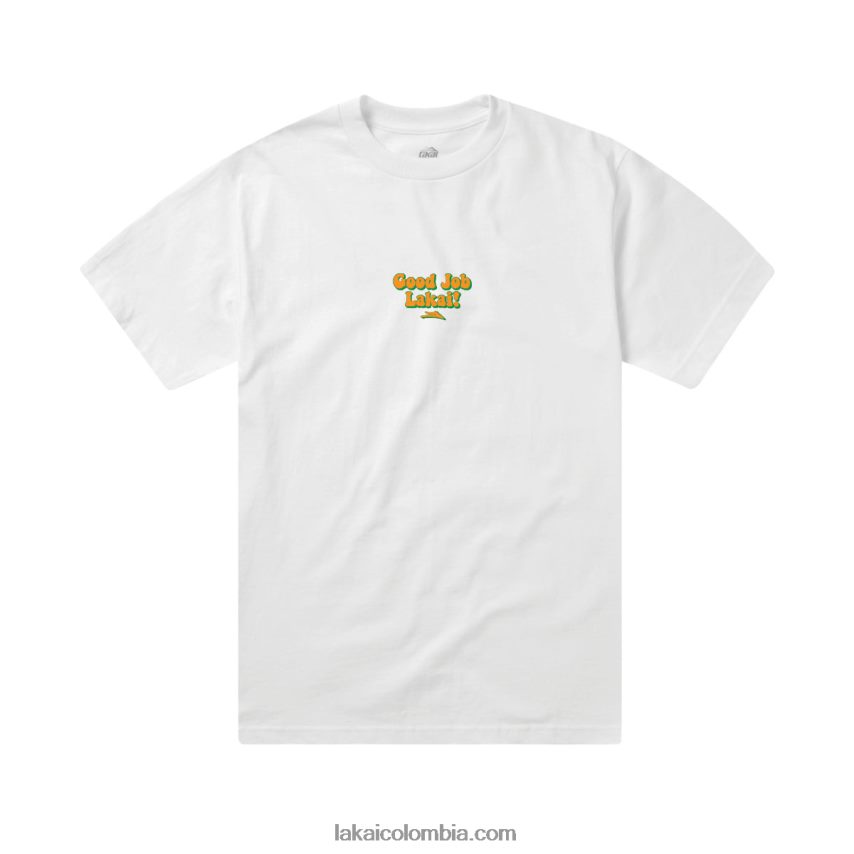 N0ZDT4329 blanco larry junio buen trabajo tee Lakai
